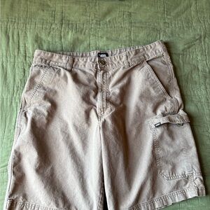 Vans Men's Cargo Shorts in olive green